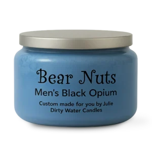 Candle Bear Nuts, blue color