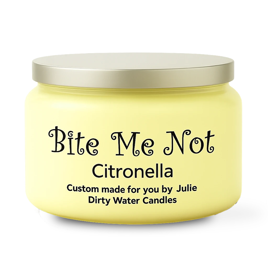 Candle Bite Me Not, yellow color