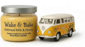 Wake and Bake Candle w Bus